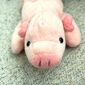 Original TY Beanie Baby - Squealer the Pig